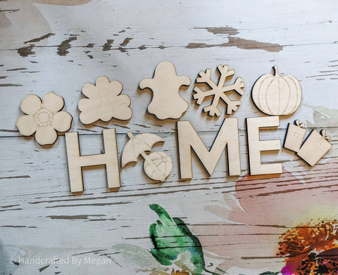 INTERCHANGEABLE HOME - DIY kit - Paint Night - Girls Night In