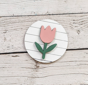 3D Tulip Faux Shiplap Sign, Tiered Tray Decor, coffee bar decor, home decor, office decor